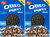 Post Oreo Puff Cereal – Late-Night Study Snack for Dorm Desk and Home Office Fuel, 10 oz Box