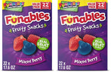 Funables Mixed Berry Fruity Snacks, Pre-Portioned Desk and Office Snack for Busy Workdays, 22-Count Box