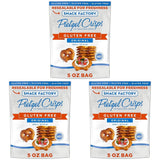 Snack Factory Pretzel Crisps Gluten Free – Care Package Gift for Gluten-Intolerant Friends, Original 3-Pack
