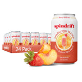 Spindrift Sparkling Water Ginger Lime Mule – Premium Cocktail Mixer for Elevated Home Bars, 12 Fl Oz Cans, 24 Pack