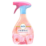 Febreze Odor-Fighting Fabric Refresher Romance & Desire 23.6oz – Cozy Living Room Fabric Mist for Curtains, Sofa, and Throw Pillows
