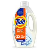 Tide Clean Boost Fabric Rinse – Activewear Odor Remover for Home Gym, Mudroom and Post Workout Laundry