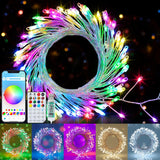 Surplife Safe USB Fairy Lights 33Ft for Kids Bedroom, Nursery, and Playroom – Cool to Touch, No Flame Color Changing LED