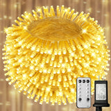 Brightown Cool to Touch LED String Lights 98.4ft 300 LED – Safe Kids Room, Nursery & Playroom Decor with Auto Timer