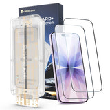 MAGIC JOHN iPhone 17 Pro Max Screen Protector 2 Pack - Practical Birthday Gift for Tech-Savvy Partners and Teens