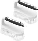 Amazer Heavy Duty Scrub Brush Set – Fast-Acting Grout and Sink Scraper for Busy Homeowners