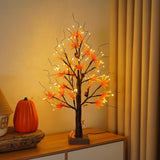 Mavques Minimalist Birch Tree – Clean-Line Table Light, 24-Inch Warm White LED for Simple Spaces