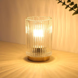 Stylish Glass Cordless Table Lamp for Birthday and Housewarming Gifts for Her and Mom