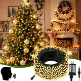 Cici Premium Voice Controlled Lights – 200 LED Multicolor Strand for Elegant Holiday Tablescapes