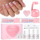 6-S Square-French Nails Kit