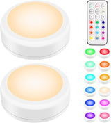 BLS LED Puck Lights — Color Changing Night Light for Nursery and Toddler Room