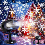 SnowfallEffect Snowflake Projector – Thoughtful Christmas Gift for Mom & Her, Indoor/Outdoor Holiday Light with Remote Timer