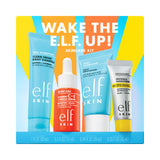 e.l.f. SKIN Wake the e.l.f. Up Kit – Glow-Boosting Skincare Gift Set for Teens & College Students, Mini SPF & Vitamin C