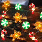 [BRAND] IP65 Waterproof Battery Christmas String Lights – Patio, Balcony, and Front Porch Holiday Decor