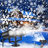 SnowflakePro Christmas Projector Lights Gift for Mom and Family, Easy Install Holiday Present with Triple Head Snowfall Display for Recipient's Yard