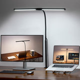 Practical LED Desk Lamp Gift for Remote Workers and Students – Dual Head Clip-On Light with Clamp for Birthday or Holiday