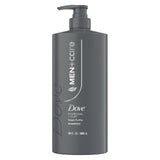 DOVE MEN + CARE Charcoal + Clay 2-in-1 Shampoo + Conditioner for Men – One-Bottle Bathroom Counter Simplifier, 28 Fl oz