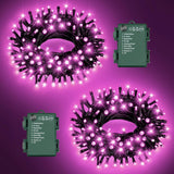 Lumabelle Ambient Fairy Lights – Living Room Aesthetic String Lights with Timer, 32.8ft 2-Pack Multicolor