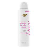 Dove Whole Body Deo Gardenia Breeze – Travel Size Deodorant Spray for Gym Bags and Weekends Away