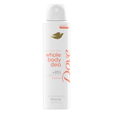Dove Whole Body Deo Alcohol Free Deodorant Spray Peach Glow 4 oz for Sensitive Skin Dermatologist and Gynecologist Tested 72-hour