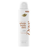 Dove Whole Body Deo Coconut Vanilla 4 oz – Dermatologist and Gynecologist Tested Deodorant Spray for Intimate and Sensitive Skin