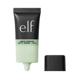 e.l.f. Liquid Poreless Putty Primer + Cica – Clean One-Tube Primer for Clutter-Free Vanity, Redness-Neutralizing Base