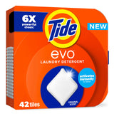 Tide evo Laundry Detergent Tiles – Pre-Measured Laundry for Busy Professionals