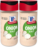 McCormick Onion Salt, 5.12 oz – Quick Weeknight Seasoning for Busy Home Cooks, Single Jar