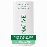 Native Aluminum Free Deodorant, Coconut & Vanilla, Travel-Ready Stick for Camping and Outdoor Adventures, 72-Hour Aluminum-Free 3.1 oz