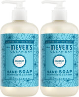 Mrs. MEYER'S CLEAN DAY Simple Dewdrop Hand Soap for an Uncluttered Bathroom Vanity, 12.5 fl oz