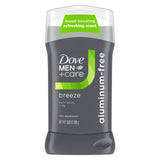 DOVE MEN + CARE Aluminum-Free Deodorant Stick – Clean-Line Vanity Staple for the Capsule Bathroom, 3 oz