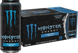 Monster Energy Electric Blue Energy Drink 15-Pack – Long-Shift Alertness for Truckers and Warehouse Crews