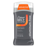 Dove Men+Care Aluminum-Free Deodorant Stick – 72HR Vanilla Bean & Sandalwood Protection for Camping Trips and Hikes, 3 oz