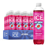 LIFESAVERS Sparkling Water Wild Cherry – Portable Sparkling Beverage for Picnics, Camping, and Patio Dining, 12-Pack