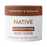 Native Body Scrub Sweet Peach & Nectar – Birthday Gift for Women Who Love Self Care, Vegan Exfoliating Polish 12 oz
