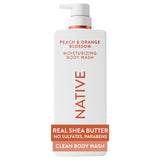 Native Premium Moisturizing Body Wash with Real Shea Butter, Pineapple & Coconut Milk 22 oz