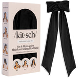 Kitsch Heatless Curler Headband – Calming Nightly Hair Treatment for Wellness Routines, Soft Stretchy Fabric