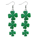 Amuizka St Patricks Day Shamrock Earrings – Cute Holiday Gift for Women, Festive Irish Jewelry Present