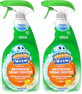 Scrubbing Bubbles One-Spray Bathroom Cleaner for a Clutter-Free Sink, Citrus 32oz