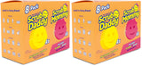 Scrub Daddy Scrub Mommy Odor-Resistant Bundle – Mindful Dishwashing Sponges That Last 12 Weeks