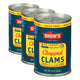 Chopped Ocean Clams - 15 Ounce (Pack of 3)
