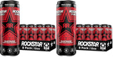 Rockstar Tropical Energy Drink – Portable 12oz Cans for Camping Coolers, Road Trip Dashboards, and Hike Trailheads