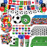 Backyard Soccer Celebration Kit – Weather-Resistant Decor for Outdoor Birthday Parties