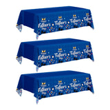 3World Cup Flag Tablecloth – Disposable Patio Table Protector for Camping Trips and Tailgate Parties