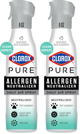 Clorox PURE Allergen Neutralizer Daily Air Spray – Kid-Safe Nursery Air Care with Allergen-Free Scent, 8 Ounces