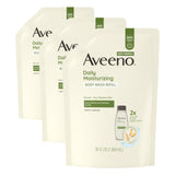 Aveeno Prebiotic Oat Wash – Simple, Plastic-Free Refill Pouch for Minimal Bathrooms