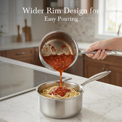 tempered glass lid with steam vent for pressure release and cooking visibility