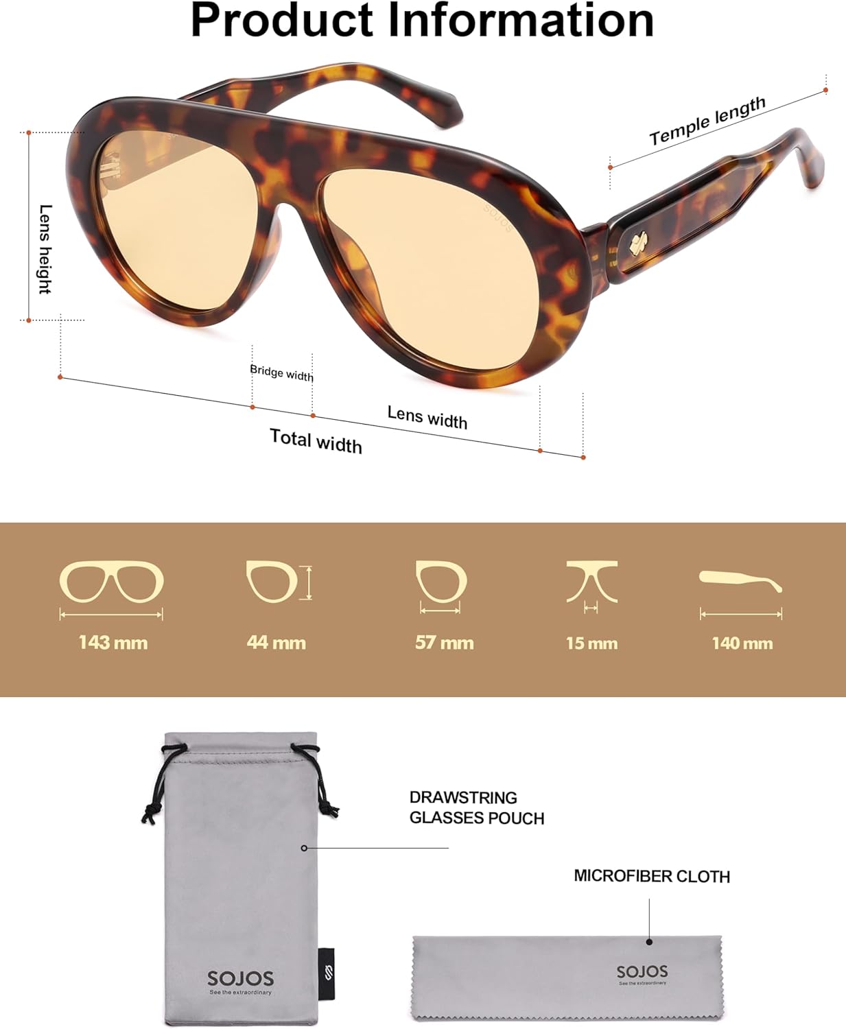 ten color/pattern variations including dark tortoise, black, red, brown tortoise, navy blue, leopard, and orange tortoise