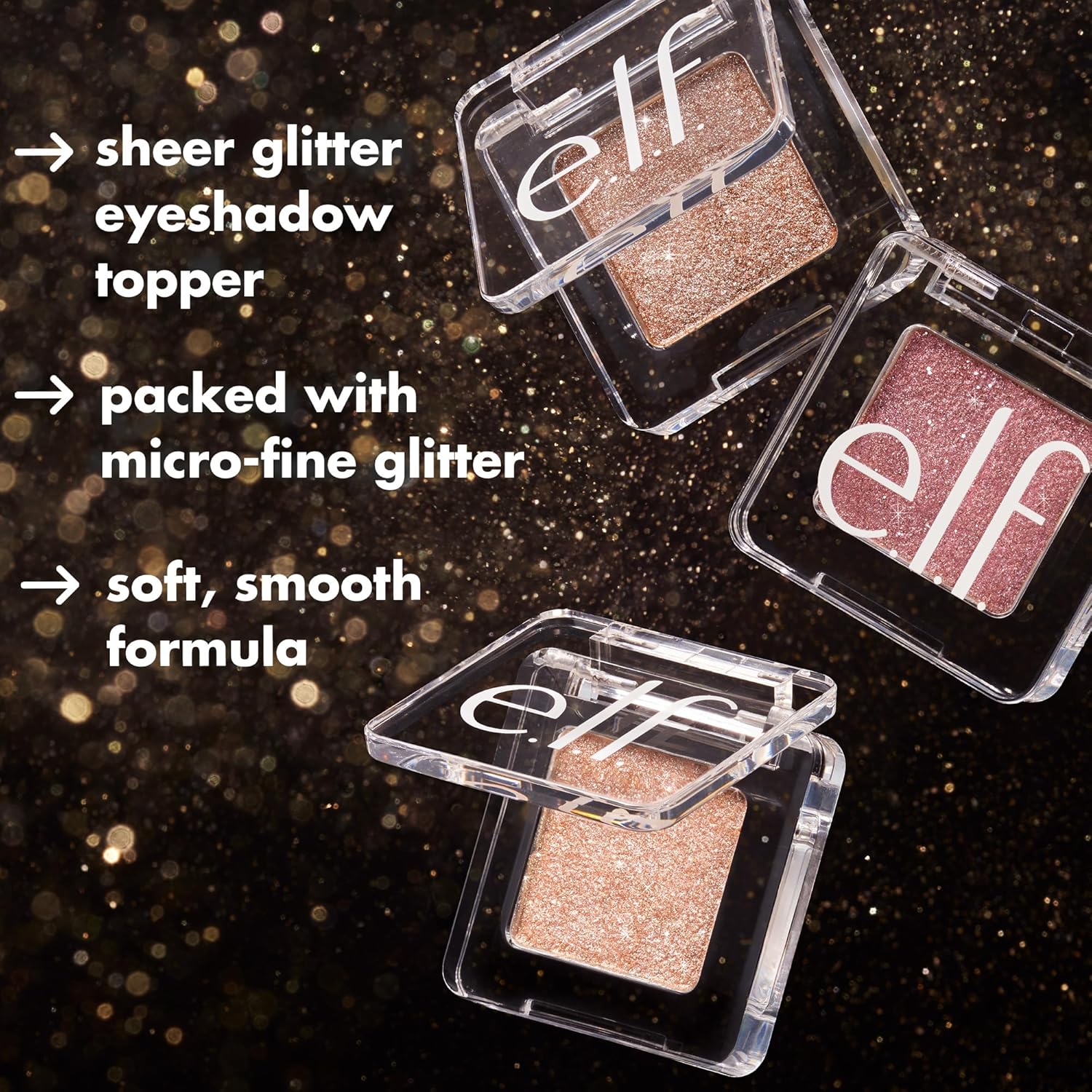 ten shade variants (pop off pink, white hot, champagne showers, certified platinum, so metal, etc.) in a compact 0.07 oz size