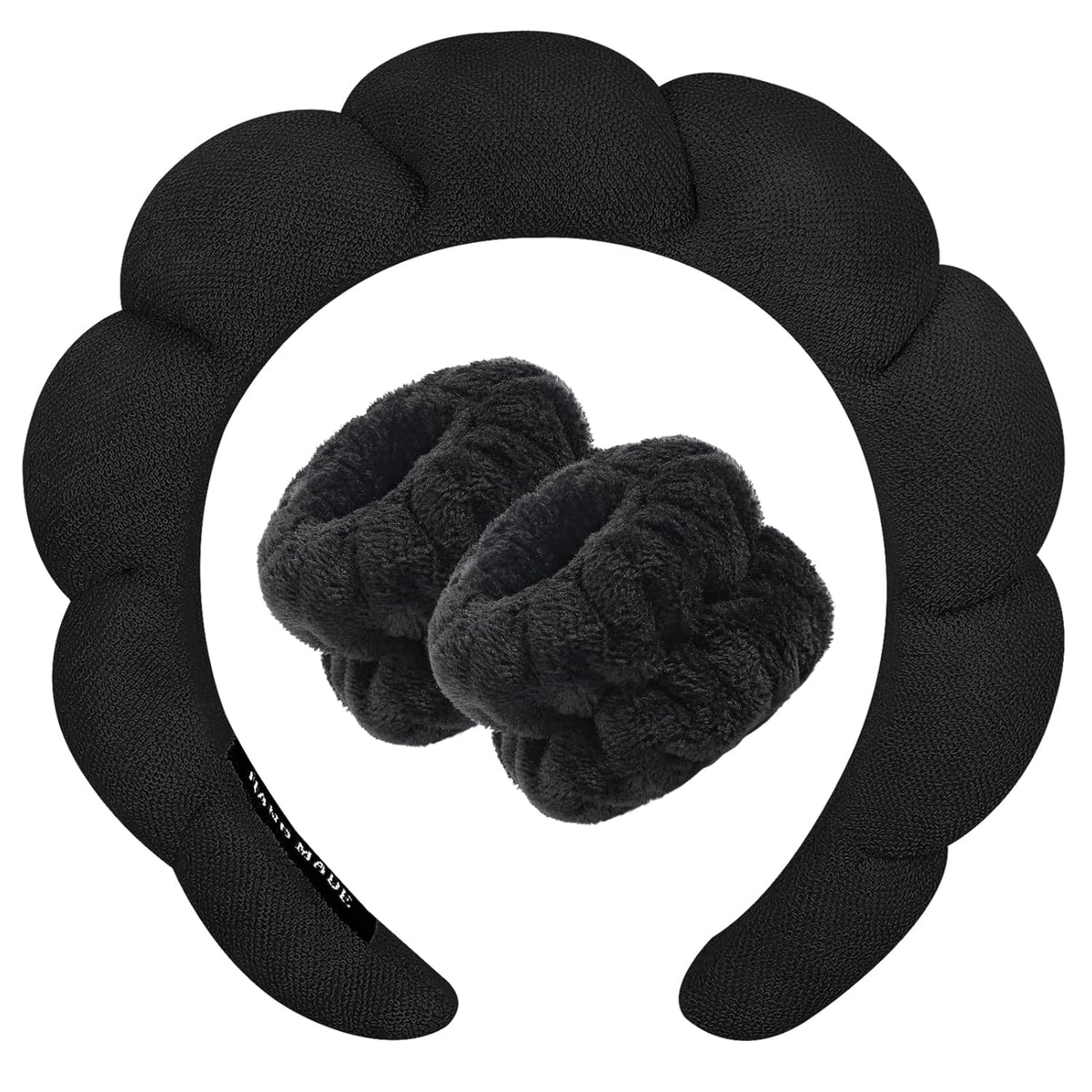 terry cloth surface with sponge lining for water absorption